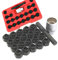 Neilsen CT4132 22pc Locking Wheel Nut Key Set Compatible with BMW Models – Includes 22 Keys with 1/2in Drive Socket Adaptor, Durable Storage Case, Ideal for Locking Wheel Bolts