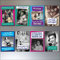 Set 0f 8 Inspirational humorous funny Quotes - Vintage Fridge Magnets No.2
