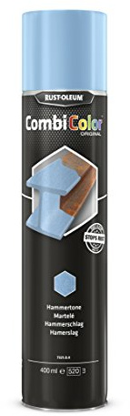 RUST-OLEUM 7321.0.4 Combicolor Original Hammerschlag, hellblau
