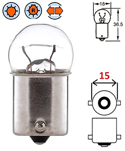 12V 21W BA15S GLÜHBIRNE MOTORRAD BLINKER AUTOBIRNE SCHEINWERFER LAMPE GLÜHLAMPE MOPED ROLLER FRONT BIRNE STOPLAMPE BREMSLICHT