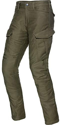 Spirit Motors Pantalones cargo 1.0 – 9 bolsillos – Rodilleras – Mezcla de algodón