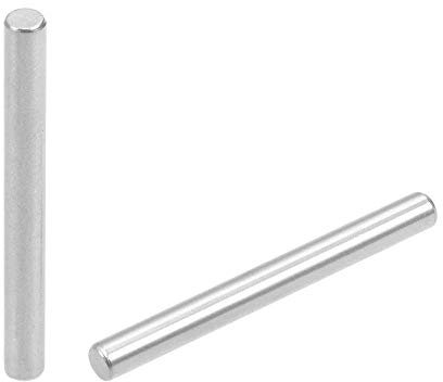 Yesallwas 100 tasselli da 3 mm x 30 mm, in acciaio inox 304, per mensole, elementi di fissaggio utilizzati in posizioni precise (3 mm x 30 mm, 100 pezzi)