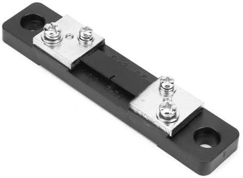 Jadeshay Resistore Shunt,50A 75mV Resistore Shunt Corrente per Amperometro Digitale Pannello di Controllo Ampere Multimetro Amperaggio Misuratore di Corrente Pannello Tester