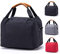 CALIYO Lunchtasche Kühltasche klein Isoliertasche wassedicht Lunchbag mit Reißverschluss Thermotasche faltbar für Arbeit, Schule und unterwegs 9 Liter