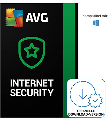 AVG Internet Security 2025 | 1 Gerät | 1 Jahr | Aktivierungscode per Email