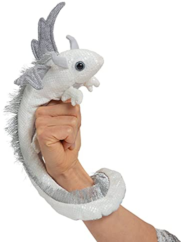 Folkmanis Drachenarmband weiß/Pearl Dragon Wristlet