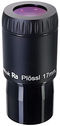Levenhuk Ra Plössl 17 mm, 1,25 Zoll Durchgehend Mehrfachvergütetes Teleskopokular Für Kontrastreiche, Scharfe Und Lebhafte Ansichten