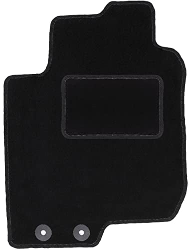 Wielganizator Automatte – Passend für Hyundai i30 I Schrägheck, Kombi, CW 2007-2012 – Velours – Autozubehör - Auto Fußmatten – Fußmatte Auto – 1-teilig - schwarz