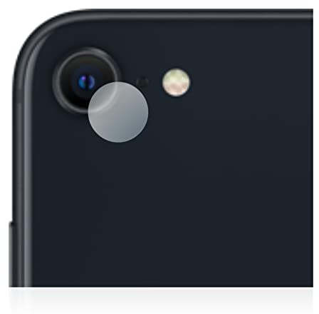 brotect Glass Screen Protector Film compatible with Apple iPhone SE 3 2022 (ONLY Camera Lens) - Glass-Foil Protection [Scratch Resistant]