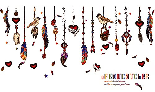Wandtattoo Dreamcatcher Wandaufkleber Wandsticker Deko Wand Wandbild