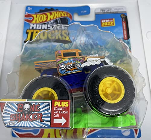 Hot Wheels - Monster Trucks - Bone Shaker - Broyeurs de bande dessinée - 05/05