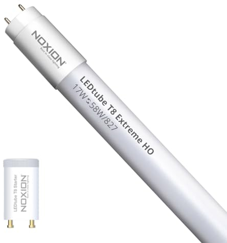 Noxion Avant LED Röhre T8 Extreme (EM Mains) High Output 17W 2650lm - 827 Extra Warmweiß | 150cm - Ersatz Für 58W