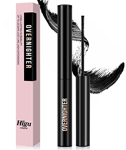 HG - Colla per ciglia da 5 ml, impermeabile, tenuta super forte, 72 ore, colore nero, per fai da te a casa, 5 ml