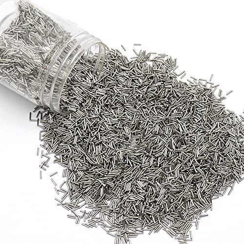500G perni di lucidatura in acciaio per supporti magnetici Tumbler lucidatore strumenti per gioielli finitura rotante aghi per lucidatura in acciaio inossidabile (0,5 x 10 mm)