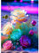 QENSPE 5D Diamond Painting Erwachsene, Bunter Blumen Diamant Painting Bilder Strand Diamond Art Full Diamant Kunst Malerei Stickerei Set Kreuzstich Bilder DIY Home Wand Dekor 30x40cm