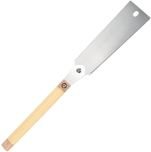 WEIMELTOY 10” Blade Hand Saw, Double Edge Japanese Pull Saw, SK5