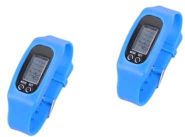 Unomor Armbanduhren Schrittzähler Armband 2st Schrittzähler Kalorien Monitor Uhr Sportuhr Geschenktisch Elektronisch Schrittzähler Armbanduhr Sportarmband