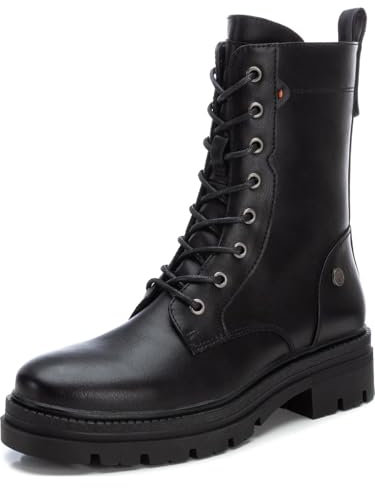 REFRESH 171977, Anfibi Donna, Nero, 36 EU