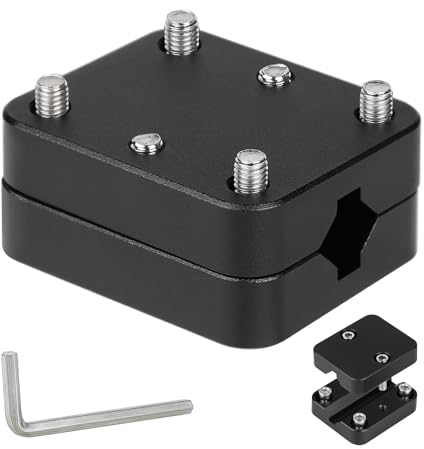 SWAWIS Moto GPS Supporto per Navigatore, 12-16mm Staffa per Supporto di Navigazione, Lega di Alluminio Supporto per Cellulare Compatibile Con BMW R1200GS LC ADV R1250GS S1000XR CRF1000L