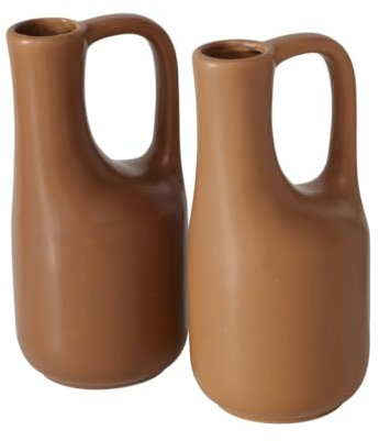 BOLTZE Mirosa Vase braun 18,2cm Sortiert (1 Stück)