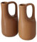 BOLTZE Mirosa Vase braun 18,2cm Sortiert (1 Stück)