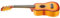 UPKOCH Chitarra Acustica Per Bambini Piccola Chitarra Acustica Da 21 Pollici Chitarra In Legno A 6 Corde Ukulele Per Bambini Giocattolo Musicale Per Chitarra Per Bambini Principiante
