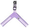 Max & Molly Q-Fit Hundegeschirr Kleine Hunde mit Gotcha! Smart ID Sicherheitsanhänger, Matrix 2.0 Lavender/XS, Geschirr Hund Gepolstert & Reflektierend - Komfort für deinen treuen Begleiter