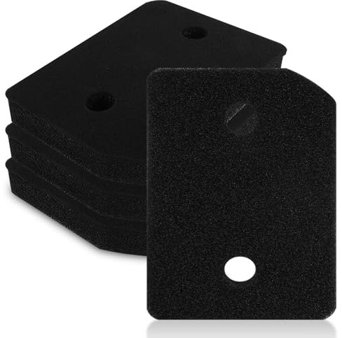 4 Pezzi Filtro di Asciugatrice Miele 9164761, Lavabile Scambiatore di Calore Filtro Pelucchi Fine/Grossolana, Riutilizzabile Filtro di Ricambio in Schiuma Spugna per Miele T1