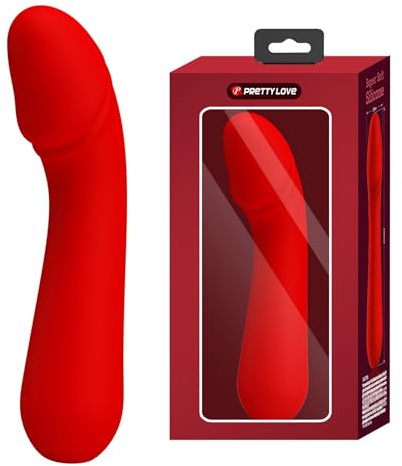 Pretty Love Cetus G-Punkt-Vibrator, Rot, Ø3,5x15 cm
