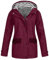 Cocila Angebote Des Tages Heute Blitzangebote Mantel Damen Winter Elegant Damen Parka Winter Wasserdichte Trenchcoat Winterjacke Mädchen 146/152 Wintermantel Damen Rot Damen Große Größen Sale