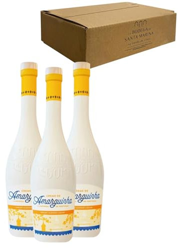 Creme de Amarguinha Original - Celebra los momentos especiales con el licor perfecto Pack 3-70cl