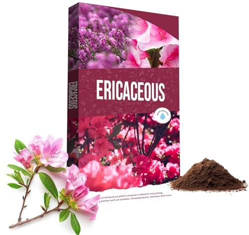 40L (2 x 20 Litre Bags) Ericaceous Plant Soil With Essential Nutrients Specially Formulated For Azalea, Camellia, Rhododendron & Heather