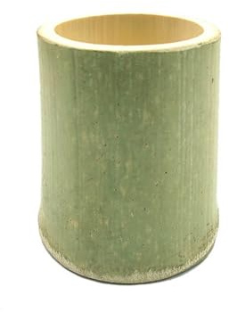 100% Pure Natural Bamboo Water Cup, Handmade Bamboo Tea Cup, Eco-Friendly Travel Cup, Drop-Proof Bamboo Tube Cup, Reusable Water Container for Home and Outdoor Use