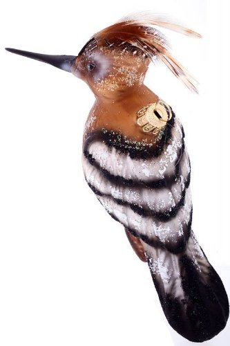 Hamburger WEIHNACHTSKONTOR®- Außergewöhnliche Weihnachtskugeln -Wiedehopf