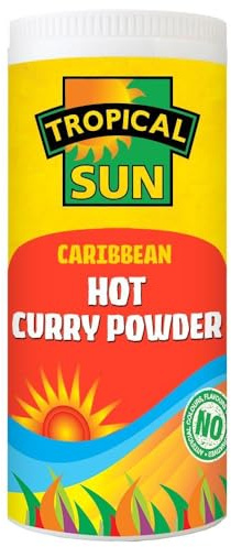 Tropical Sun Caribbean Hot Curry Powder 100g