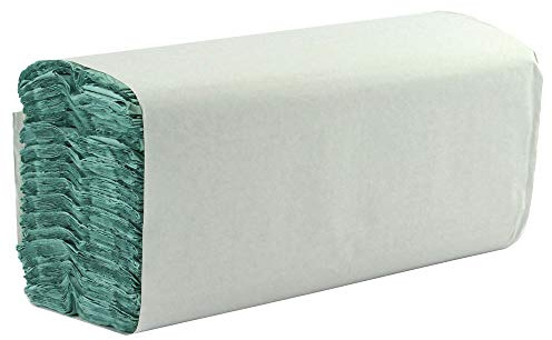 Whitebox WX43094 C-Fold Hand Towels, Green, 2880 Sheets (Pack of 1)