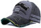 Baseballcap Jamaica Distressed Snapback Vintage Used Look Golf Sport Outdoor Kappe Mütze Cap Schirmmütze Basecap verstellbar (schwarz)