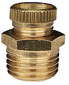 EsportsMJJ Pt 1/2 3/8 1/4 Pouce Soupape De Vidange en Laiton Compresseur d'air Valve Mâle À Vidange d'eau Fileté -1/4