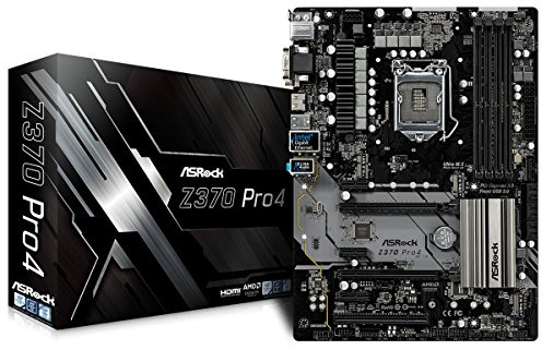 ASRock 90-MXB5X0-A0UAYZ Motherboard Intel Z370 schwarz