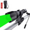 Green Light Torch, 9000 Lumen Super Bright Hunting Torch Rechargeable, Long Range 800 Meters Zoomable Tactical Flashlight with Remote Pressure Switch, 18650 Battery and USB Charger