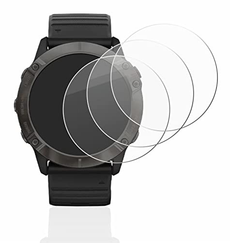 brotect Tempered Glass Screen Protector compatible with Garmin Fenix 6X Pro (3 Pack) 9H