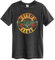 Amplified Guns N Roses Neon Sign Men's Charcoal T-Shirt (L)