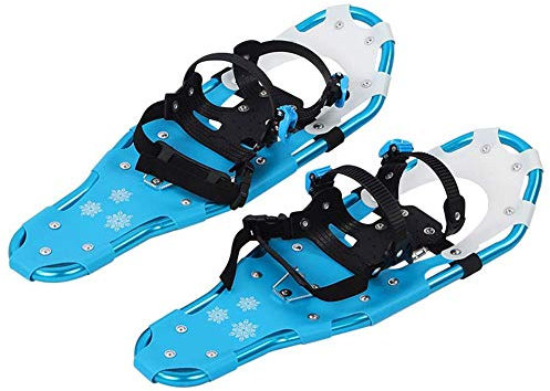 LMEIL Schneeschuhe, leichte All-Terrain-Schneeschuhe aus Aluminium mit verstellbaren Bindungen und Tragetasche Wintersport-Camping-Ski-Produkte