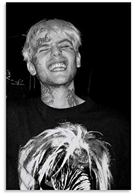 LIULANG Cumpleaños De Lil Peep (2) Poster dekorative Malerei Leinwand Wandkunst Wohnzimmer Poster Schlafzimmer Malerei 08x12inch(20x30cm)