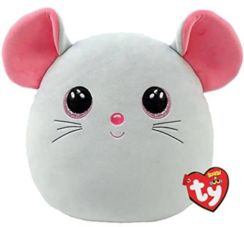 TY - Squish a Boo Maus Catnip - 31 cm, 2009138, Grau