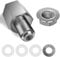 NICEDACK Unisex Fahrrad Achsadapter für M5 Schnellspanner, Fahrrad Kupplungs Adapter, Innen 5 mm, Außen 10 mm