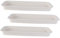 Yardwe 3 Pièces Plateau de Pot de Fleur bac Jardinage barquette Plastique Plateau de légumes étagère de fenêtre pour Plantes Sol Pots de Fleurs Cactus bacs à Eau de Jardinage