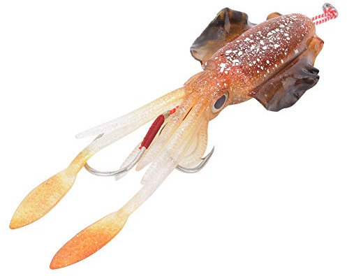 Soft Luminous Fishing, Octopus Squid Lure Tackle Artificiali Jigging Bait UV Calamaro Accessory4 (2#)
