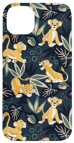 iPhone 14 Plus Disney The Lion King Young Simba Jungle Print Case