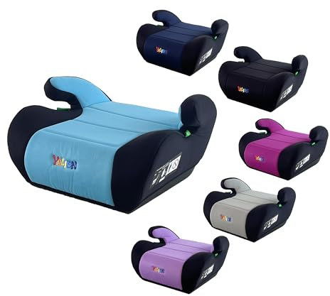 YALION Kindersitzerhöhung Sitzerhöhung Auto Kinder Kinderautositze Sitzerhöhungen- Kindersitz/Autositz für Kinder (Blue-A1)